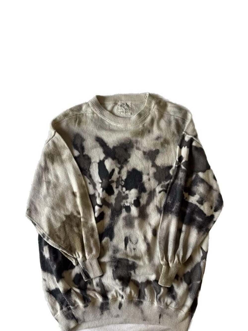 We The Free Free People x Vintage Souls 100% Cotton Oversized Tie Dye Knit Sweat